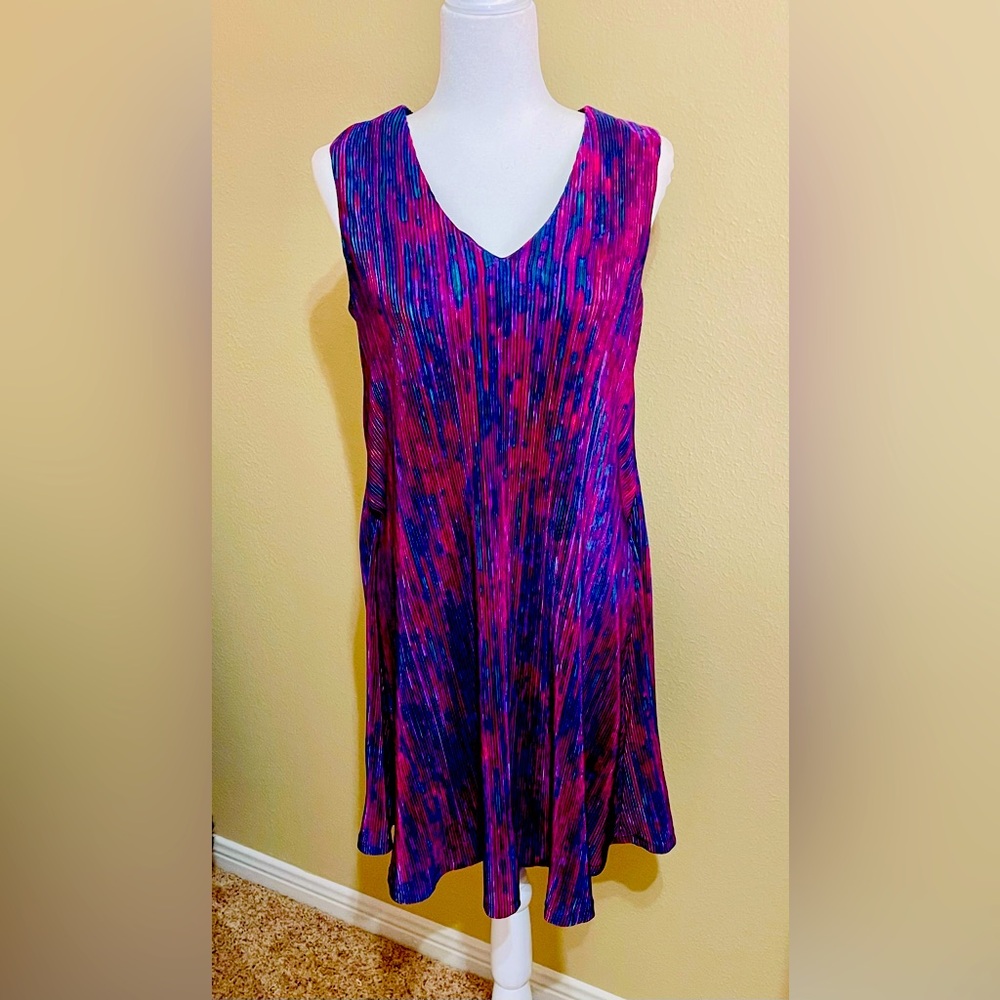 Nicole Miller multiple/colored sleeveless dress